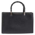 Gucci Vintage Bamboo Handle Bag Leather Small - image 2