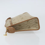 Christian Dior Vintage Honeycomb Zip Pouch Coated Canvas Medium - image 4