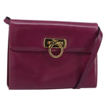 Salvatore Ferragamo Gancini Shoulder Bag Leather - image 18