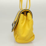 Chanel Two Tone Mademoiselle Lock Flap Bag Quilted Lambskin Large - image 3