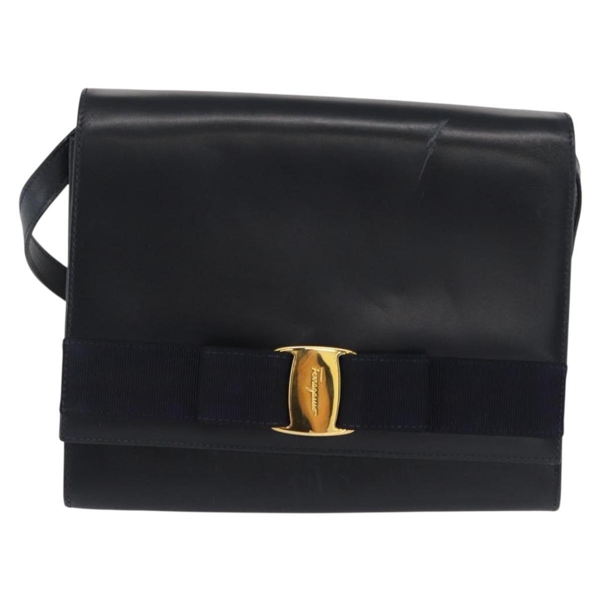 Salvatore Ferragamo Vala Shoulder Bag Leather - image 1