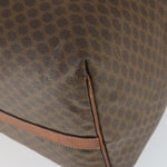 Celine Vintage Macadam Boston bag Canvas and Leather - image 9