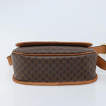 Celine Vintage Macadam Shoulder Bag Canvas and Leather - image 16