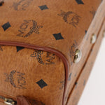 MCM Visetos logogramme Handbag Canvas and Leather - image 9