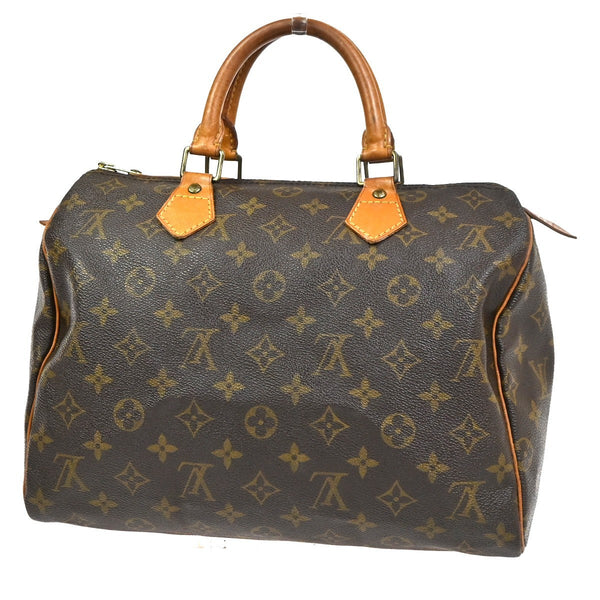 Louis Vuitton Speedy Handbag Monogram Canvas 30