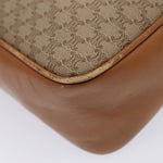 Celine Vintage Macadam Shoulder Bag Canvas and Leather - image 9