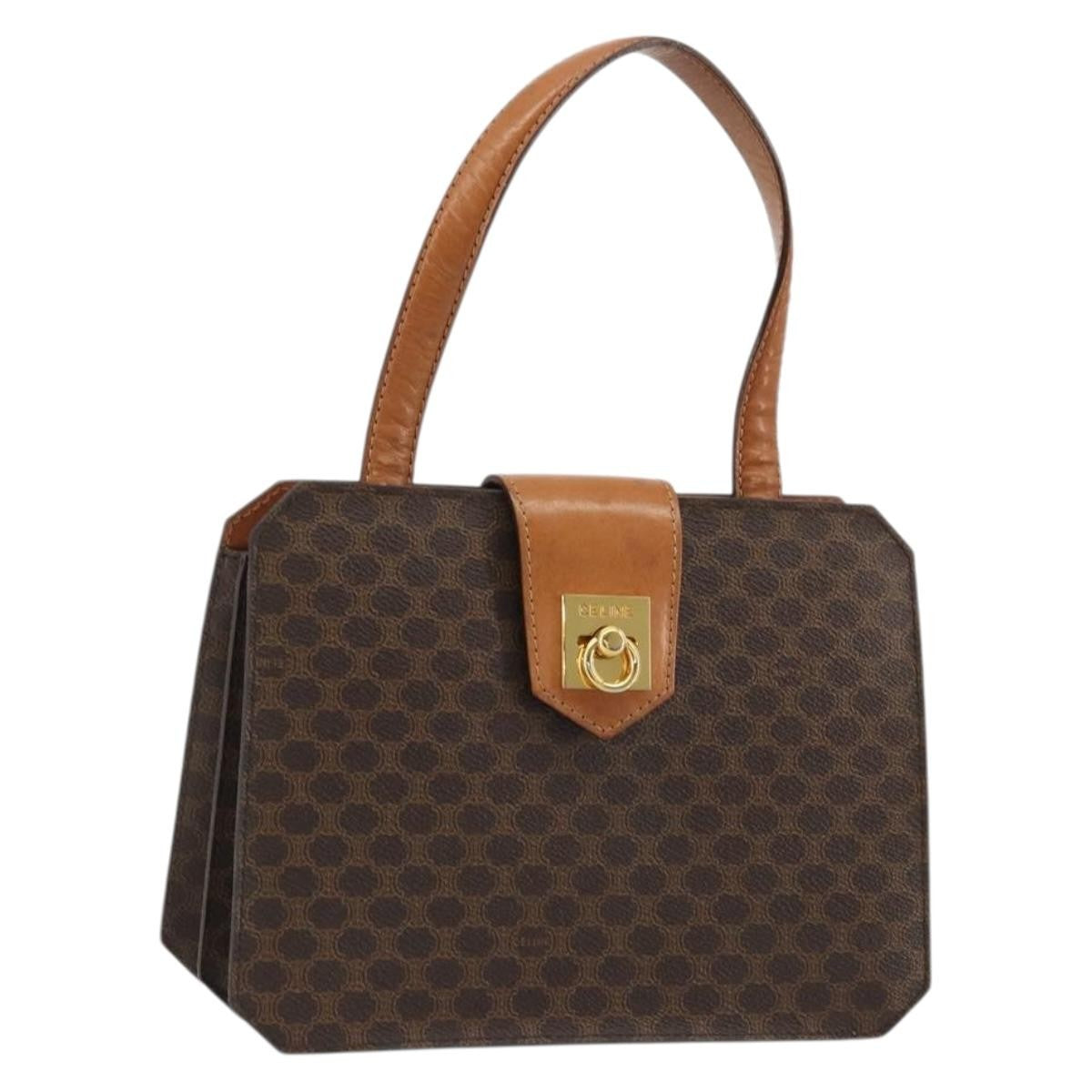 Celine Vintage Macadam Handbag Canvas - image 1