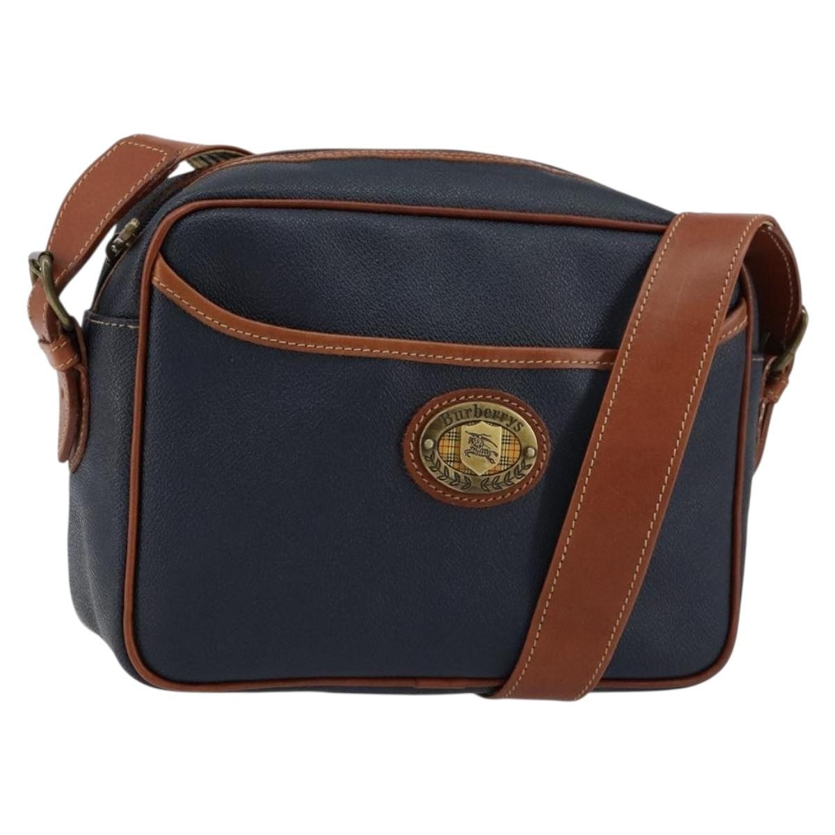 Burberry Vintage Shoulder Bag Leather - image 1