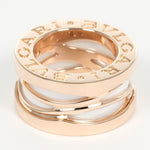 Bvlgari B.Zero1 Design Legend Zaha Hadid Pendant Necklace 18K Rose Gold with Ceramic - image 3