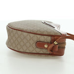 Celine Vintage Macadam Shoulder Bag Canvas and Leather - image 4