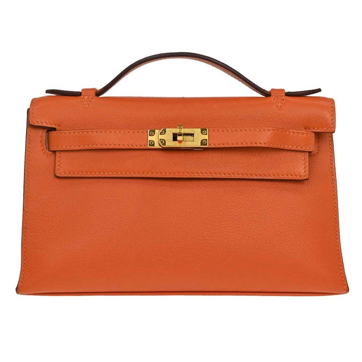 Hermes Kelly Pochette Swift - image 1