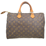 Louis Vuitton Speedy Handbag Monogram Canvas 35 - image 2