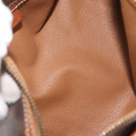 Celine Vintage Macadam Shoulder Bag Canvas and Leather - image 5