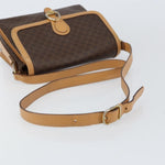 Celine Vintage Macadam Shoulder Bag Canvas and Leather - image 7