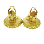 Chanel CC Round Earrings Metal - image 4