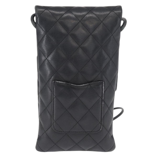 Chanel Cambon Flap Crossbody Bag Quilted Lambskin