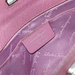 Salvatore Ferragamo Gancini Pouch Leather - image 6