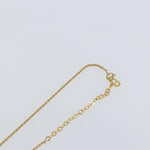 Christian Dior CD Round Pendant Necklace Metal - image 6