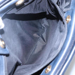 Celine Circle Logo Handbag Nylon - image 17