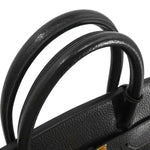 Hermes Birkin Handbag Black Ardennes with Gold Hardware 40 - image 5