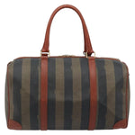 Fendi Vintage Pequin Boston Bag Coated Canvas Medium - image 2