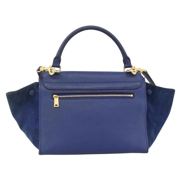 Celine Trapeze Bag Leather with Suede Medium