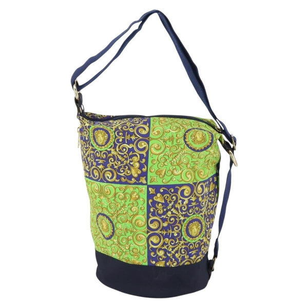 Versace Vintage Shoulder Bag Cotton