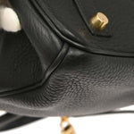 Hermes Birkin Handbag Taurillon Clemence 35 - image 8