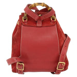 Gucci Gucci bamboo backpack daim mini - image 2