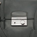 Prada Twin Pocket Lock Flap Tote Glace Calf Small - image 12