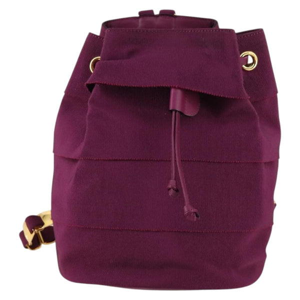 Salvatore Ferragamo Vala Backpack Canvas - image 1