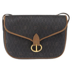 Christian Dior Vintage Honeycomb Flap Crossbody Bag Canvas and Leather - image 1