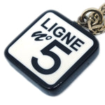 Chanel CC No.5 Pendant Necklace Metal - image 3