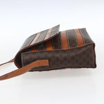 Celine Vintage Macadam Shoulder Bag Canvas and Leather - image 3