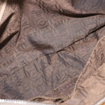 Salvatore Ferragamo Gancini handbag Suede - image 5