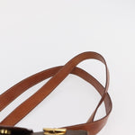 Celine Vintage Macadam Shoulder Bag Canvas and Leather - image 16