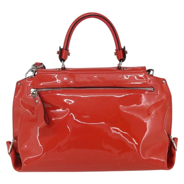 Salvatore Ferragamo Gancini handbag Patent leather