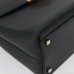 Salvatore Ferragamo Gancini handbag Leather - image 9