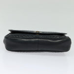 Bally Vintage Chain Shoulder Bag Quilted Leather - image 15
