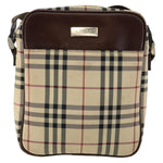 Burberry Zip Messenger Bag Nova check Canvas and Leather - image 1