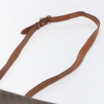 Celine Vintage Macadam Shoulder Bag Canvas and Leather - image 16