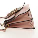 Miu Miu Madras Crystal Buckle Shoulder Bag Leather Small - image 3