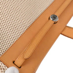 Hermes Herbag Cabas Toile and Leather GM - image 16