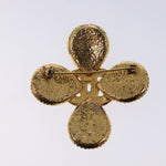 Chanel CC Cross Badge Brooch Metal - image 3