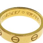 Cartier Love Wedding Band 1 Diamond Ring 18K Rose Gold with Diamond - image 2