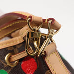 Louis Vuitton Noe Handbag Yayoi Kusama Painted Dots Monogram Canvas Nano - image 13