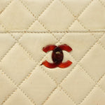 Chanel Vintage CC Tote Leather Small - image 18