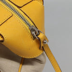 Salvatore Ferragamo Gancini handbag Canvas and Leather - image 12