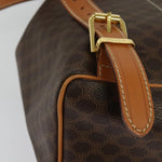 Celine Vintage Macadam Backpack Canvas and Leather - image 10