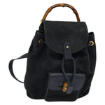 Gucci Gucci bamboo backpack daim mini - image 16
